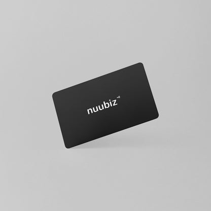 Nuubiz Phone Card - Nuubiz NFC card