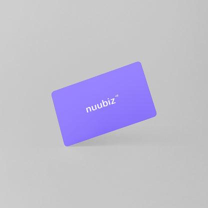 Nuubiz Phone Card - Nuubiz NFC card