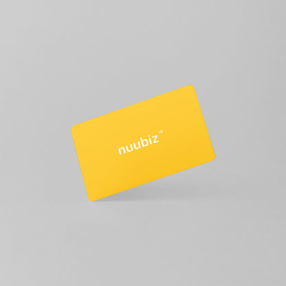 Nuubiz Phone Card - Nuubiz NFC card